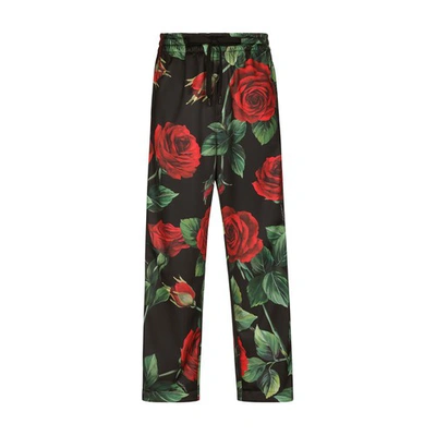 Dolce & Gabbana Jogging Pants In Multicolour