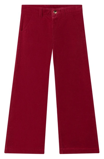 Chloé Kids' Straight-leg Stretch-cotton Corduroy Trousers 8-14 Years In Pink
