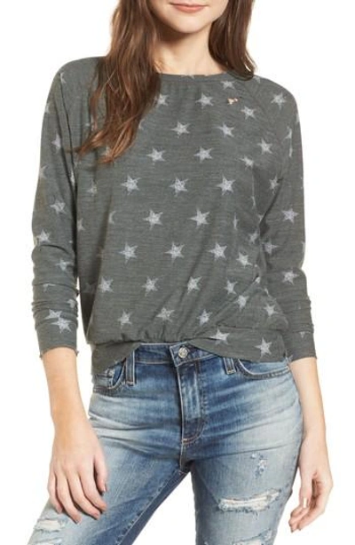 Prince Peter All Over Stars Pullover In Grey