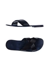 Álvaro González Sandals In Dark Blue