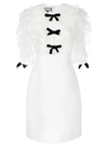 Giambattista Valli Frill Dress With Bow Details