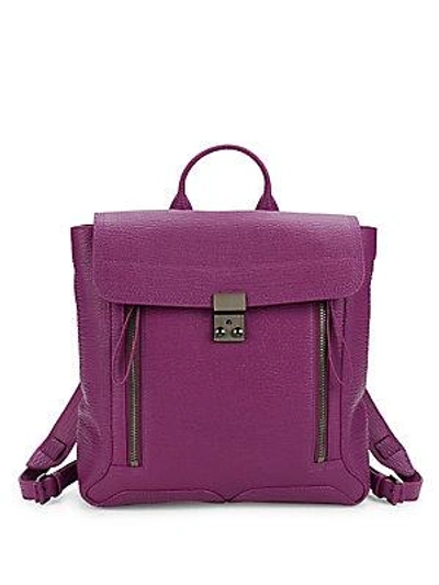 3.1 Phillip Lim / フィリップ リム Pashli Leather Backpack In Orchid