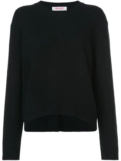 Organic By John Patrick Classic Sweater In Black