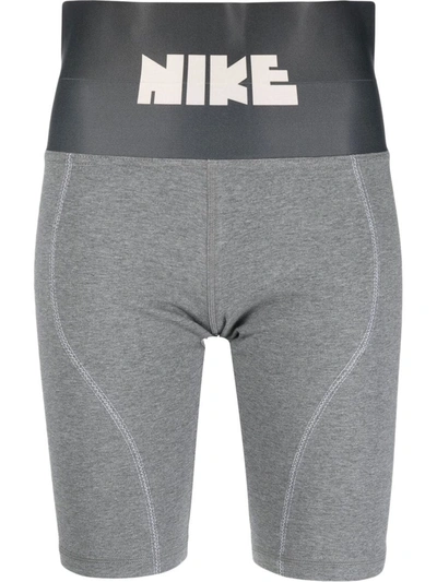 Nike Circa 72 High-waist Bike Shorts In Grau