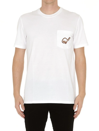 Lanvin White Cotton T-shirt