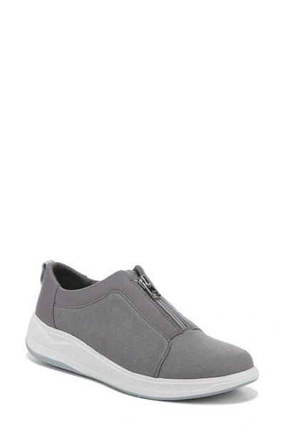 Bzees Take It Easy Sneaker In Evening Sky Grey Shimmer Fabric