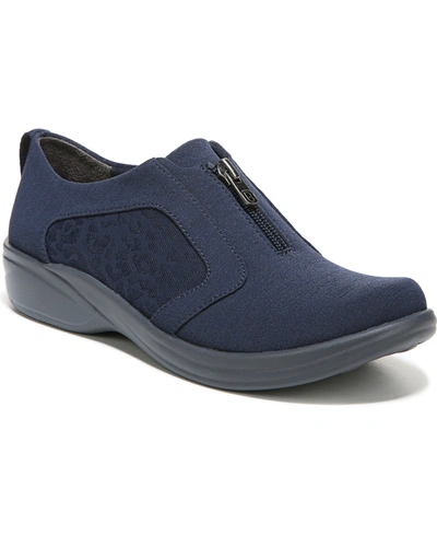 Bzees Poetic Washable Sneakers Women's Shoes In Navy Fabric