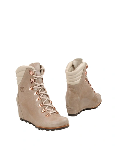 Columbia Ankle Boot In Dove Grey