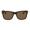 Tom Ford Eric Square Acetate Sunglasses In Black