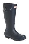 Hunter 'original Tall' Rain Boot In Navy