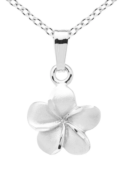 Mignonette Babies' Sterling Silver Flower Necklace