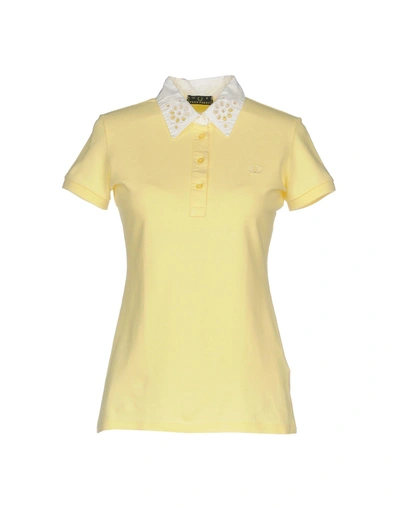 Fred Perry Polo衫 In Light Yellow