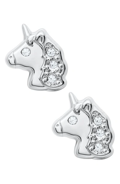 Mignonette Babies' Sterling Silver Unicorn Stud Earrings