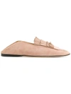 Sergio Rossi Fringed Loafers - Pink
