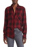 Rails Hunter Plaid Shirt - Crimson Pitch