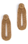 Deepa Gurnani Shyna Earrings In Gold