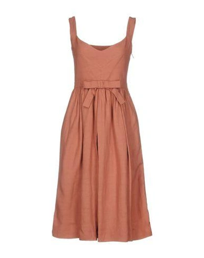 Dsquared2 Knee-length Dress In Pastel Pink