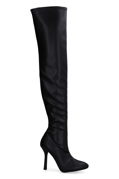 Casadei Over-the-knee Boot In Black