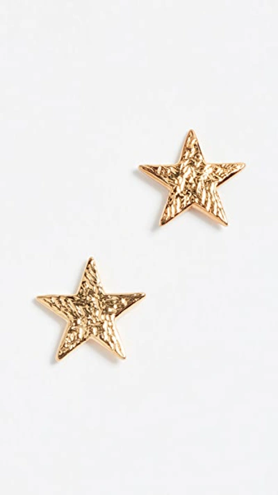 Gorjana Star Stud Earrings In Gold
