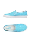 Love Moschino Sneakers In Sky Blue