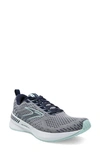 Brooks Levitate Gts 5 Sneaker In Grey/peacoat/blue