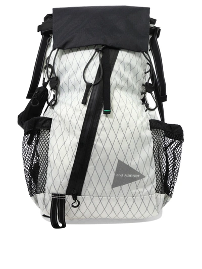And Wander X-pac 40l Backpack In White