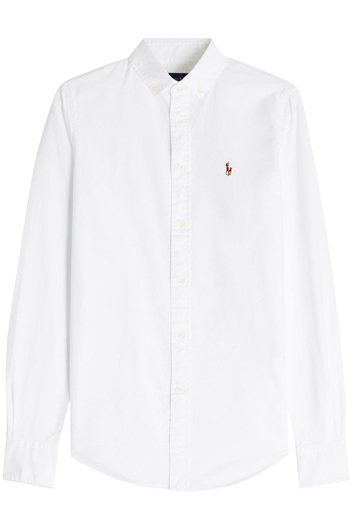 Polo Ralph Lauren Cotton Shirt In White | ModeSens
