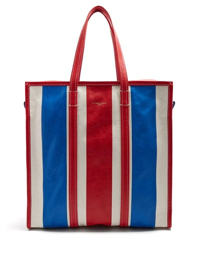 Balenciaga Bazar Small Shopper Bag In Multicolor
