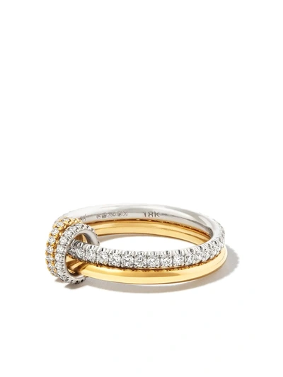 Spinelli Kilcollin 18kt Mixed Gold Ceres Diamond Linked Ring