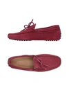Tod's Loafers In Mauve