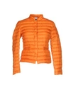 Aspesi Down Jacket In Orange