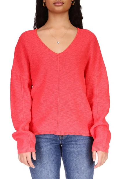 Sanctuary Keep It Chill Sweater In Red