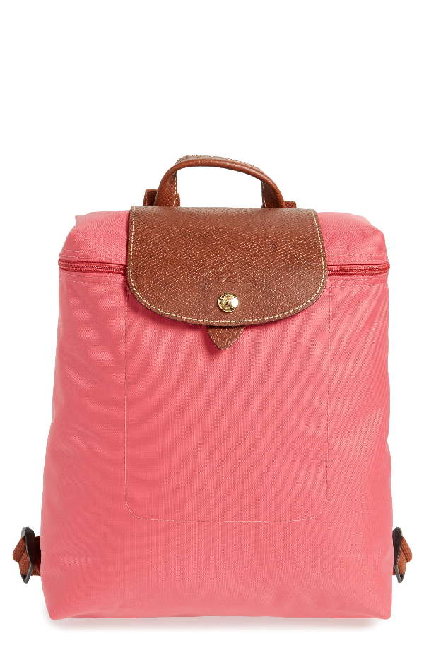 longchamp flower pink