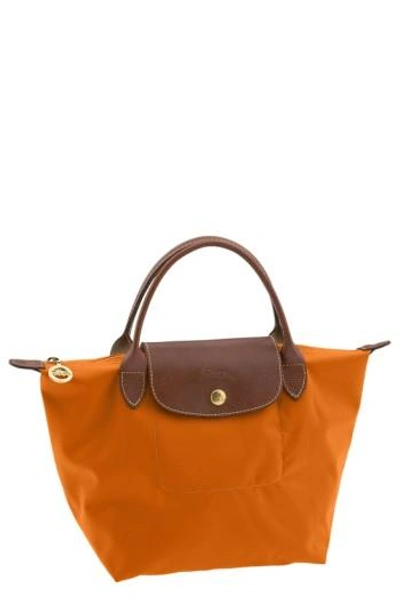 Longchamp 'mini Le Pliage' Handbag - Orange
