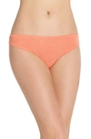 Natori Bliss Essence Modal-blend Thong 771159 In Coral Reef