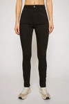 Acne Studios North Stay Black3 Color In Mid-rise Skinny Jeans