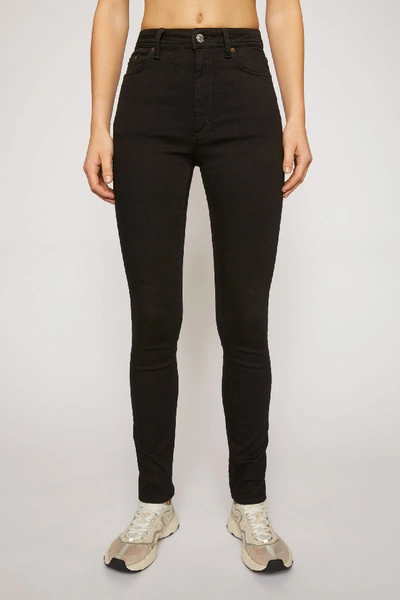 Acne Studios North Stay Black3 Color In Mid-rise Skinny Jeans