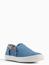 Kate Spade Lilly Ruffle Sneakers In Light Blue