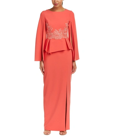 Theia Gown In Orange