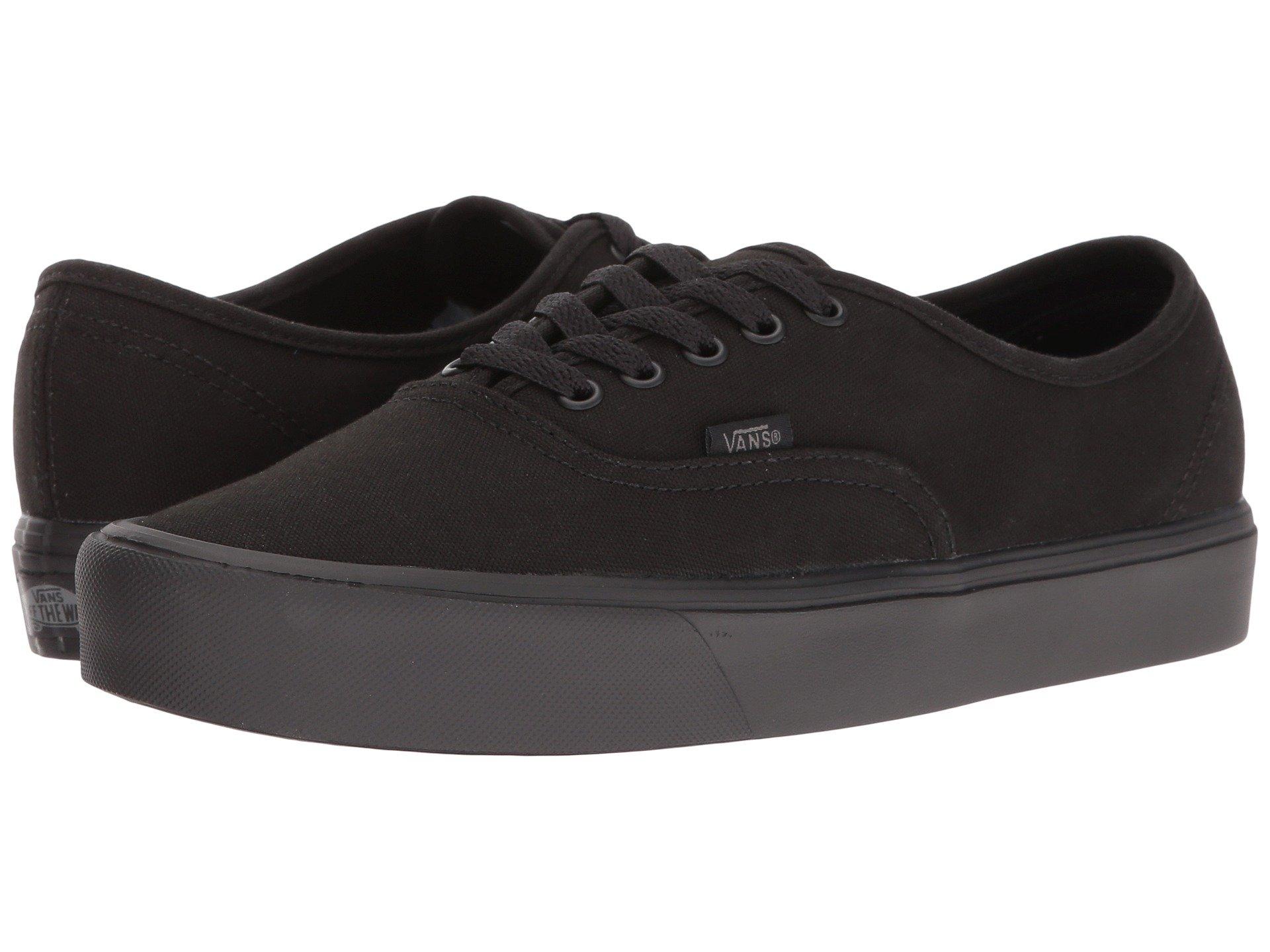 vans authentic lite black