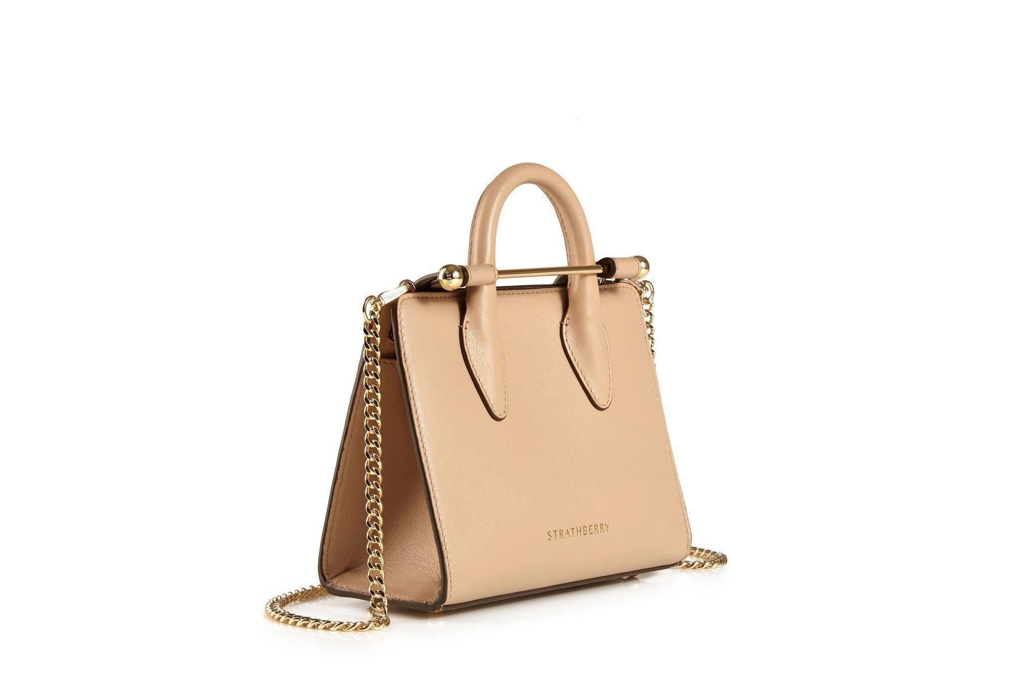 Strathberry The Nano Tote - Taupe | ModeSens