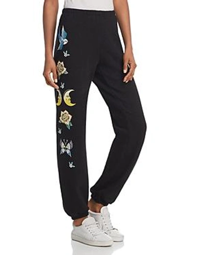 Wildfox Flash Sommers Sweatpants In Black