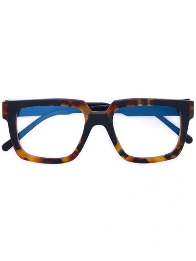 Kuboraum Tortoiseshell Square Frame In Black