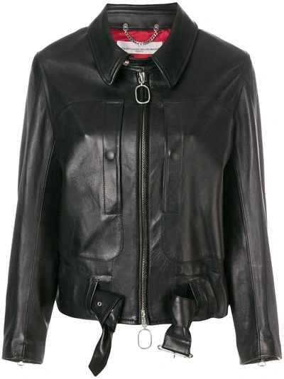 Golden Goose Vania Black Leather Jackets