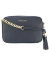 Michael Michael Kors Ginny Cross Body Bag In Blue