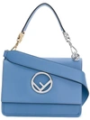 Fendi Kan I F Shoulder Bag In Light Blue