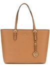 Michael Michael Kors Jet Set Travel Medium Tote Bag In Brown