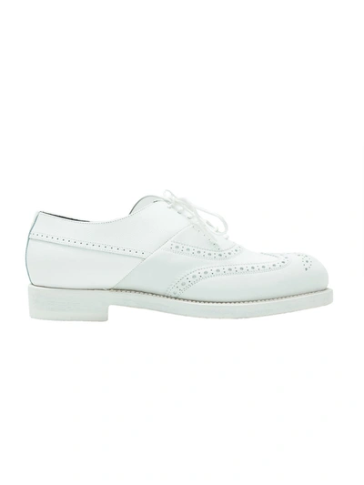Pierre Hardy Oxford Shoes X  In White