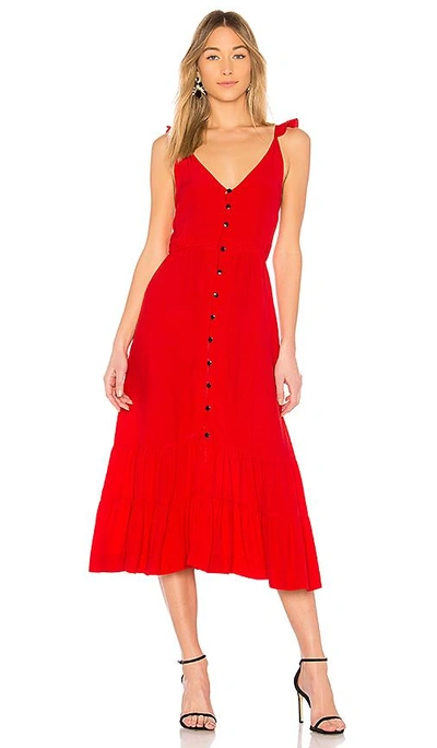 S/w/f Asher Midi Dress In Red