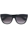 Gucci Logo Sunglasses In Black